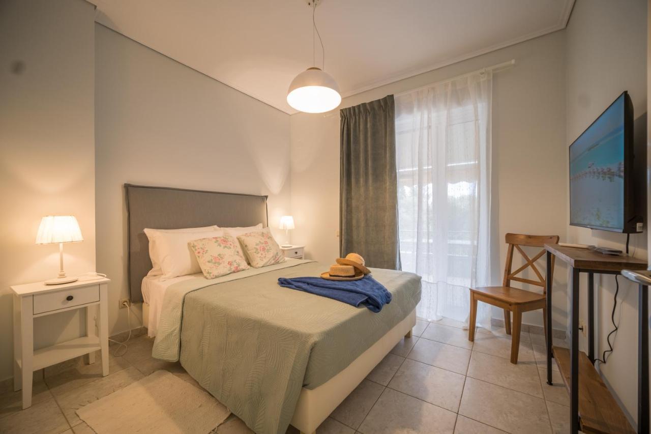 Barbati Bay Elegant Beach Apartments By Hotelius Exterior foto