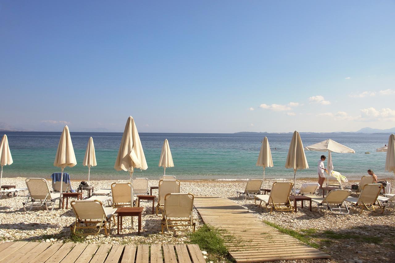 Barbati Bay Elegant Beach Apartments By Hotelius Exterior foto